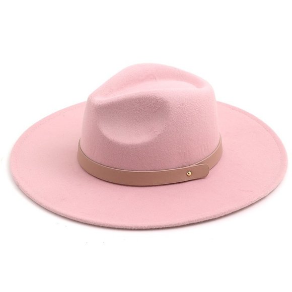AMAZING MUAVE PINK FEDORA!